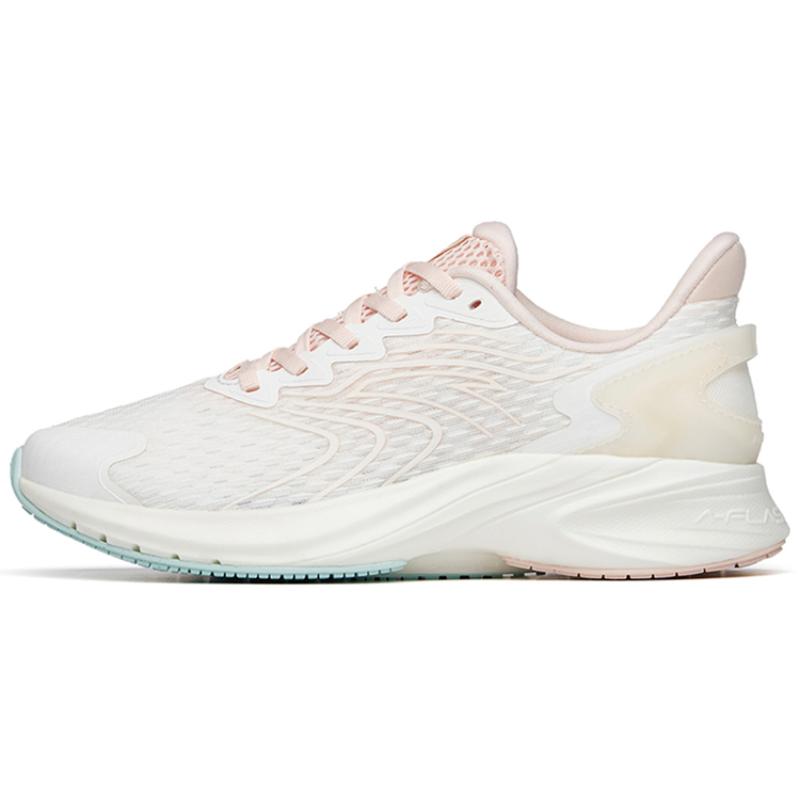 Anta Running Collection Slip-Resistant Low-Top Running Shoes Women s Pink White Sneakers 36