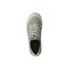 Achilles Sorbo Women's Genuine Leather Walking Shoes with Elastic Laces, Size 3E, Light Green/Off-White, Size 22.5 cm, ASC 5300