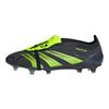 #MerkyFC X Adidas Predator Elite Foldover Tongue FG Black Lucid Lemon Unisex Sneakers Core-Black Cloud-White ID8877