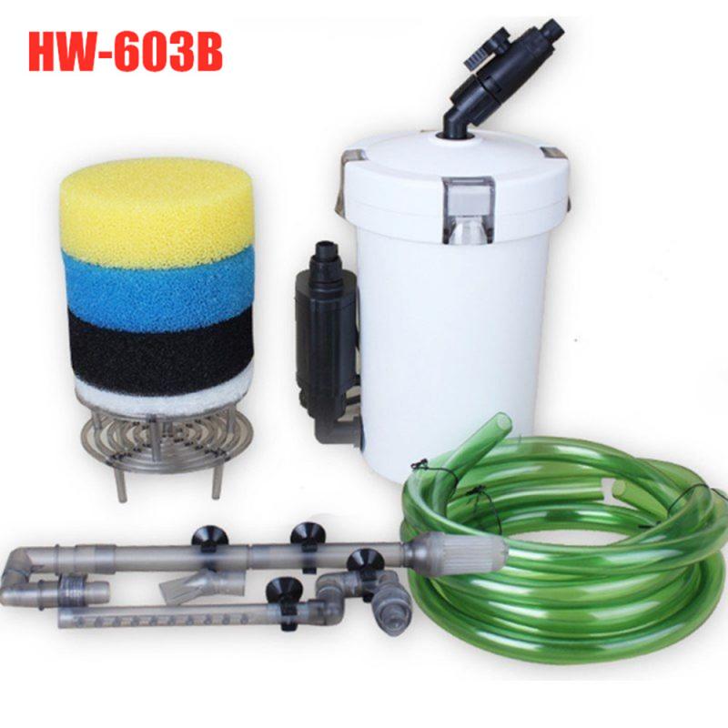 Aquarium Filter Ultra-quiet External Aquarium Filter Bucket HW-602/603 HW-602B/603B LW-602/603 LW-602B/603B Fish Tank Pump