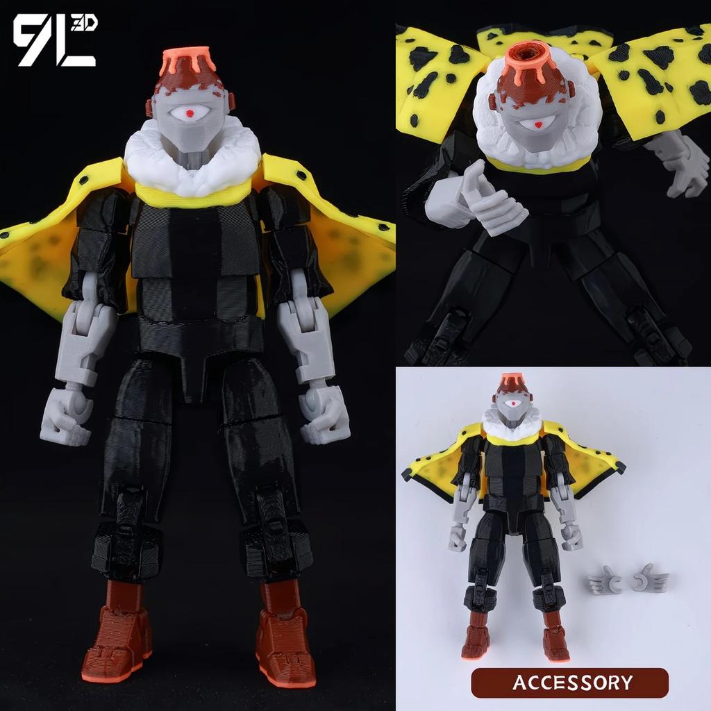 Jujutsu Kaisen 9L 3D Print Gojo Satoru Geto Suguru Anime Action Figure Choso Fushiguro Toji Model Toy Boys Collection