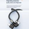 90 Degree Double Elbow 20V 5A QC4.0 USB-C Data Cord Type C Cable Fast Charging PD 100W