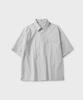 NONBLANK Natural Wrinkle Half Sleeve Shirt 2Cool Beige