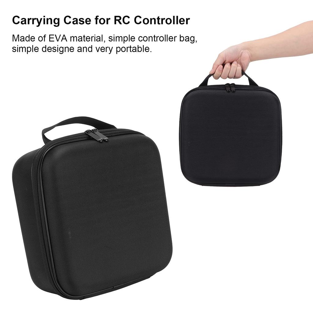 Waterproof Transmitter Case, Storage Bag for RC Airplanes with Flip Cover, Simple and Portable Controller Bag