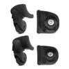 4pcs Practical Suitcase Wheels Replacement Set Easy To Install Luggage Wheels 360 Degree Rotation For Frequent Traveler