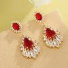 Geometric Drop Dangle Earrings With Zirconia For Evening Wear And Women Fashion