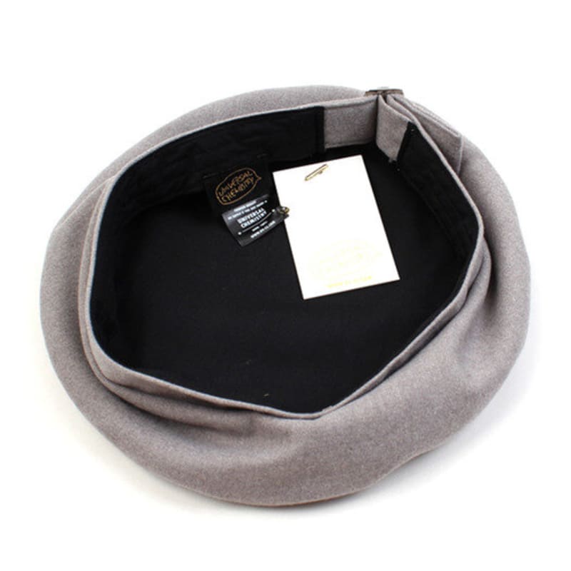 Universal Chemistry Belted Gray Wool Beret woolBeret