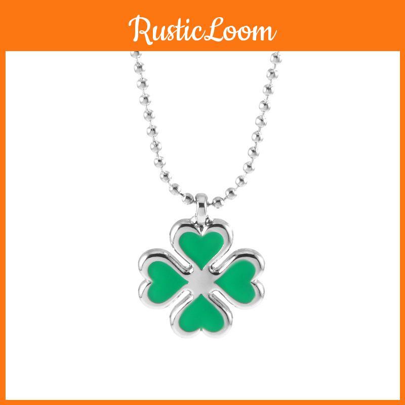 Unique Four Leaf Clover Pendant Necklace Tokyo Avenger Cosplay Decor Gift For Girl