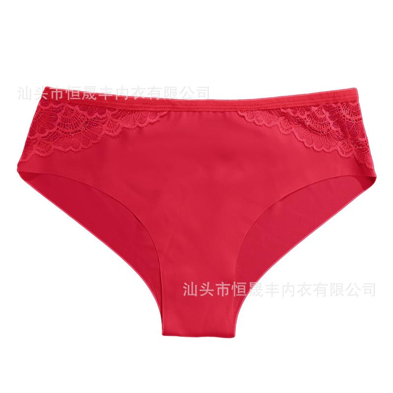 Seamless Women’s Briefs: Sexy Openwork Lace, Shaping, Low-Waisted, Semi-Covered Briefs for Women