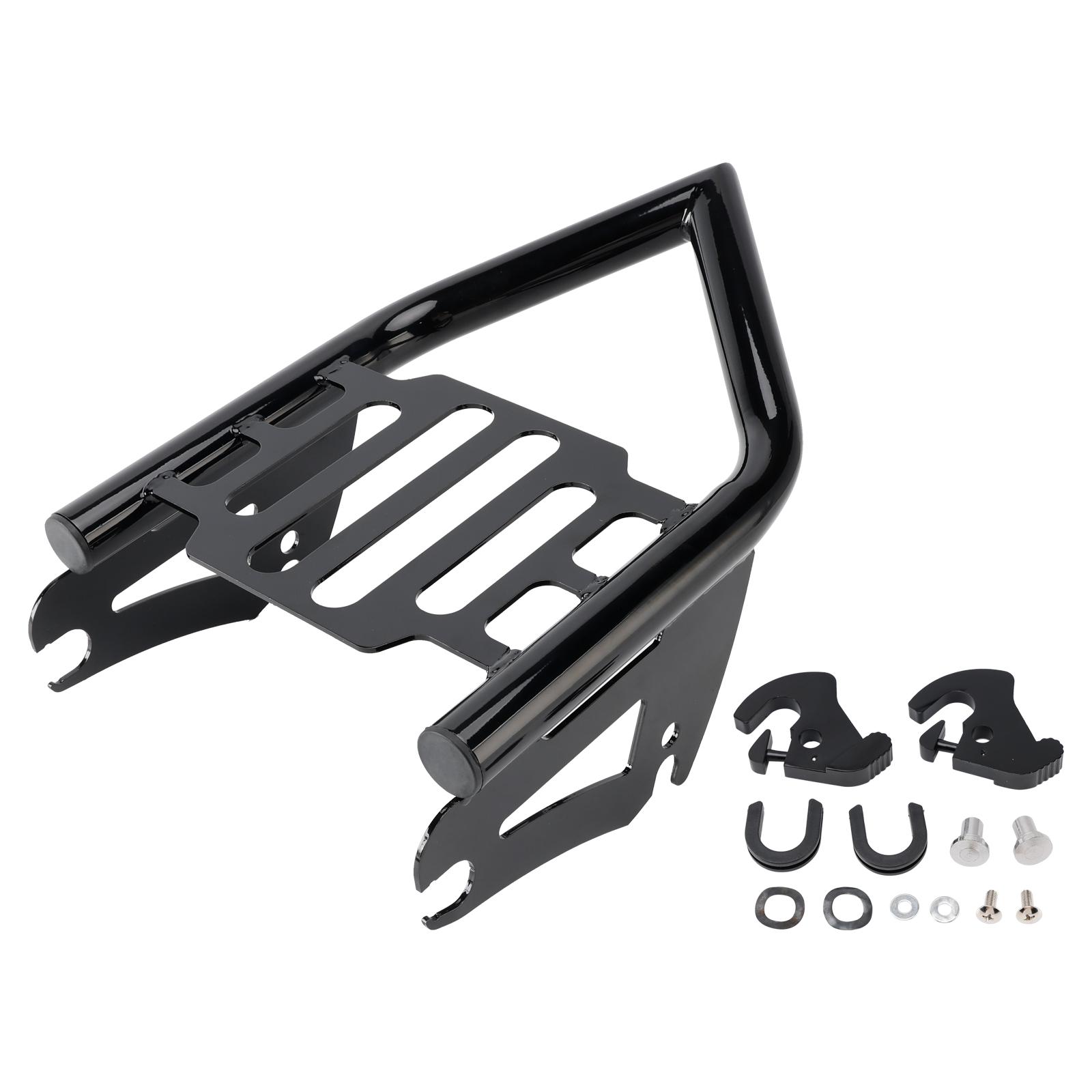 

Detachable Luggage Rack For Harley Electra Street Road Glide Road King 2009-2025 Black
