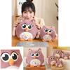 Niedliches Eulen-Plüschtier Kurzplüsch Stofftier