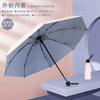 High-Quality Colorful Plastic Folding Umbrella, Compact and Portable, Dual-Purpose for Sun and Rain, Sunshade, Uv Protection, Sun Umbrella for Men