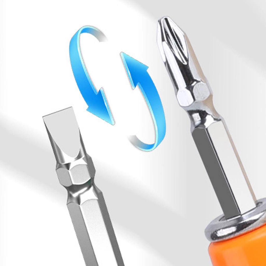 Mini Portable Screwdriver Set Ergonomic Hand Tool for Precise Repair, Furniture Assembly & Appliance Maintenance