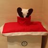 3pcs Set Christmas Elk Toilet Seat Cover Rug Set Decortions for Home Bathroom Ornament