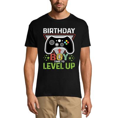 Maglietta da gioco da uomo Birthday Boy Level Up - Maglietta da gamer