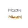 18K Gold Plated H-Shaped Zirconia Clasp for DIY Jewelry
