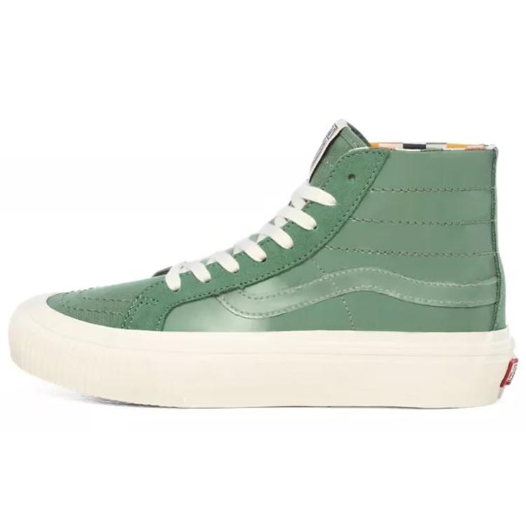 Vans Karina Rozunko x SK8-HI Decon SF Patent Hedge Green Men s VN0A4UWN22X EU 36