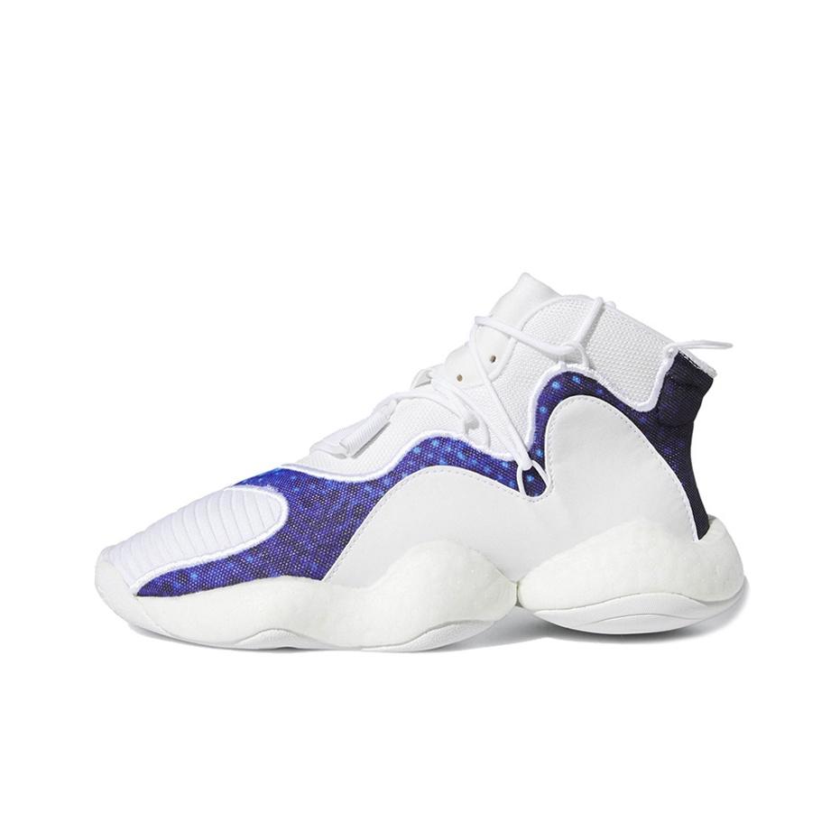 

Adidas Originals Crazy BYW J Амортизация Высокие Детские Баскетбольные Кроссовки Детские Баскетбольные Кроссовки Белый Синий CG6755 38⅔