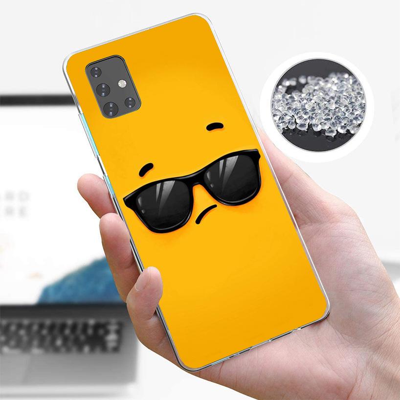 Funny Face Phone Case For Samsung Galaxy A52 A32 A22 A12 A51 A31 A50S A30S A20S A10S Note 20 Ultra 10 Plus S10 A72 A71 Galaxy A5