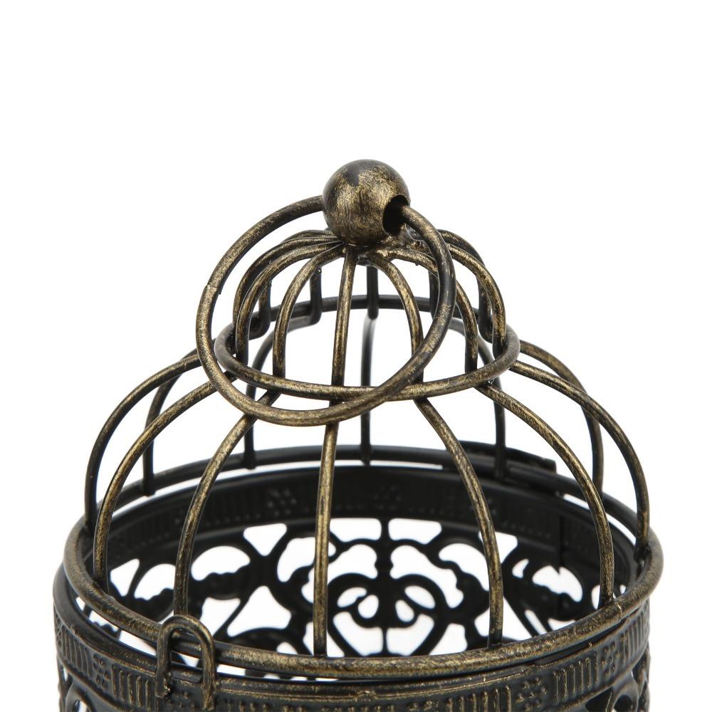 Metal Iron Candle Holder European Retro Tealight Candle Holder Outdoor Terrace