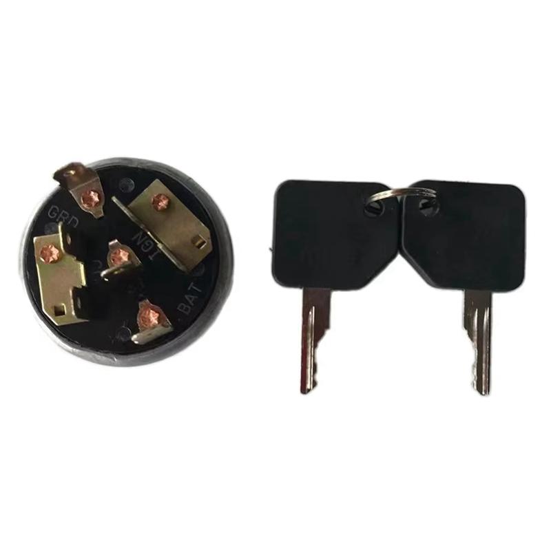 2X New High Quality Pulley Loader Start Switch Ignition Switch 282775A1 For Case 1835B 1835C 1840 1845B 1845C
