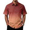 Men's Casual Short Sleeve Button Down Shirt with Chest Pocket Lightweight Breathable Summer Shirt for Everyday Wear