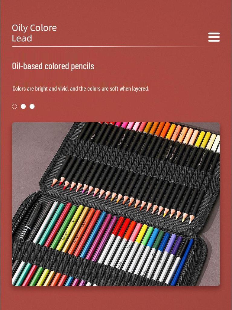 73-Piece Cross-Border Sketch & Colored Pencil Case Set