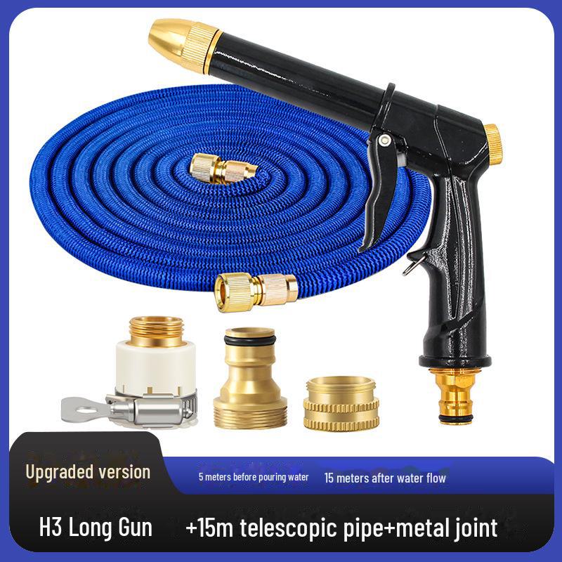 High-Pressure Metal Car Wash Water Gun and Garden Hose Nozzle