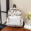 Schoolbag Japanese cartoon cute puppy printed backpack high value student girl casual contrasting color large capacity schoolbag