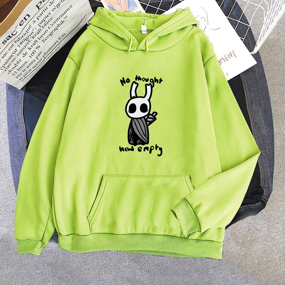 Hollow Knight New Hoodie Cute Graphic Printing Letter Sweatshirt Cartoon Autumn/Winter Clothing Unisex  Pullovers