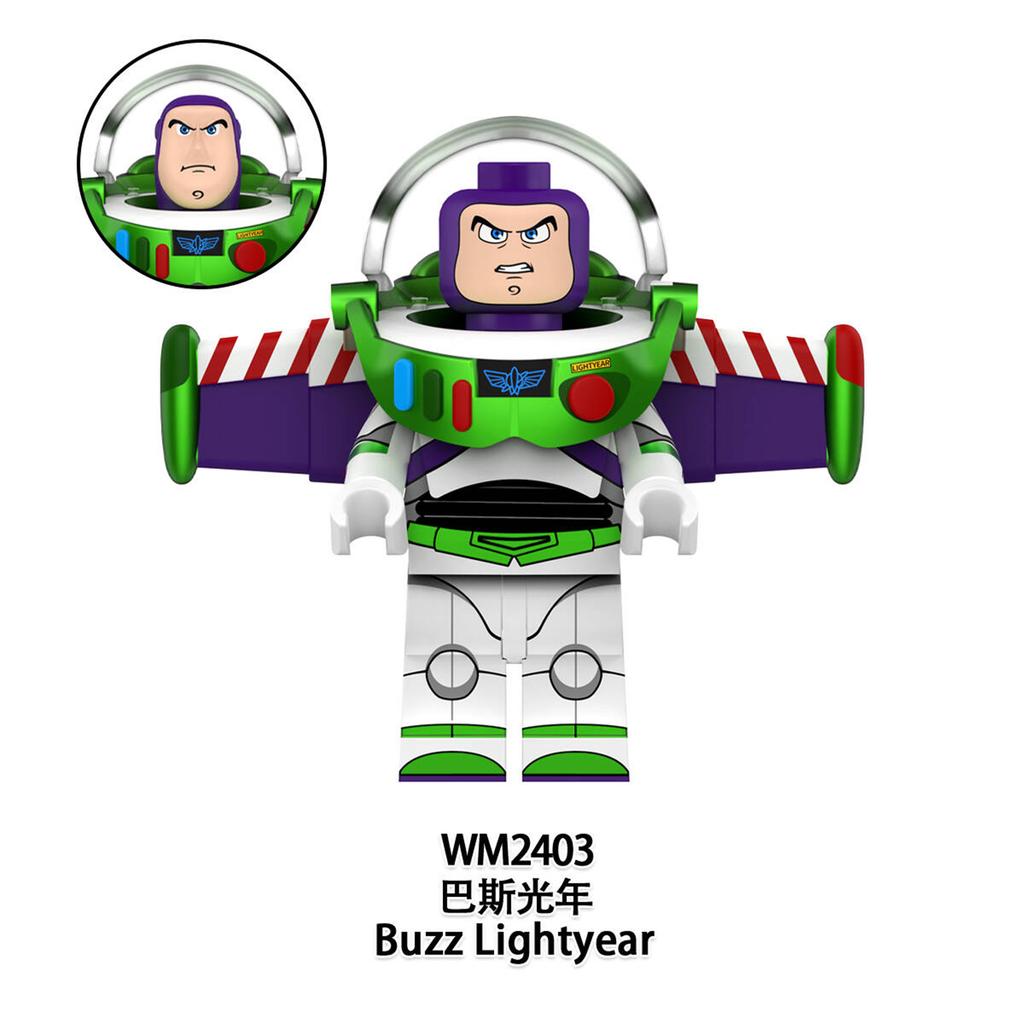 Movie Series Puzzle Assembly Building Blocks Doll Toys- WM2396-2403