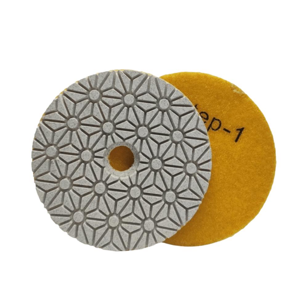 Resin powder Stone Grinding Disc 4 Inch Size Marine Buff Wheel Floor Abrasive Pad Granite Grinding