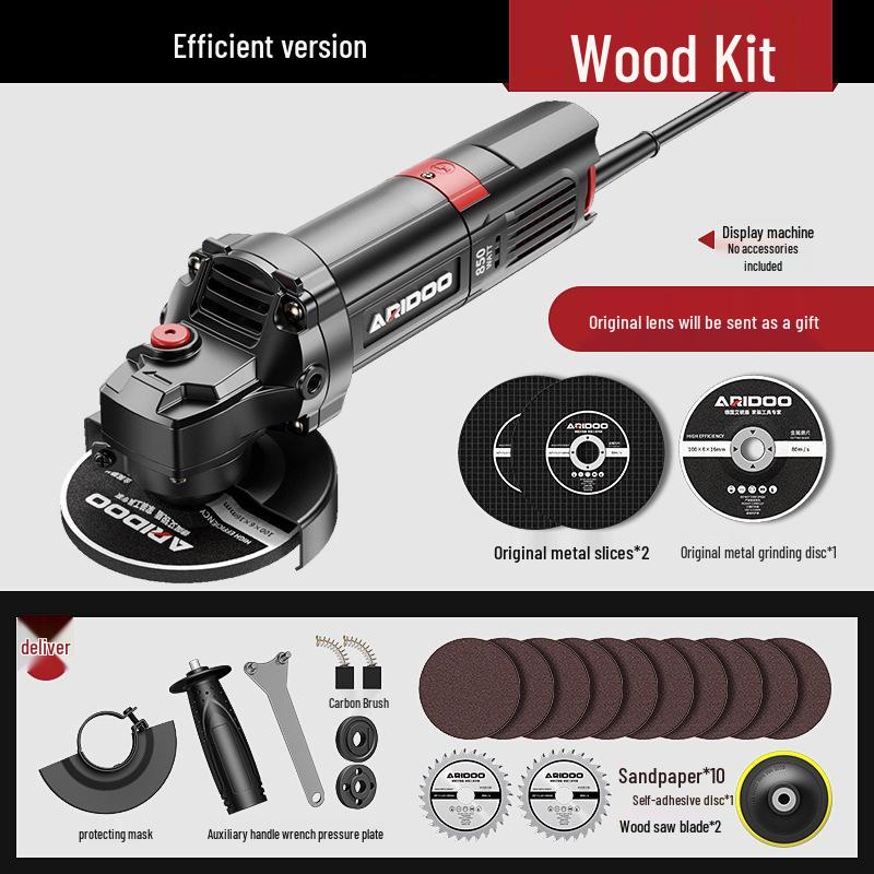 Német Multifunkcionális Sarokcsiszoló: Otthoni és ipari használatra köszörüléshez, polírozáshoz és vágáshoz.