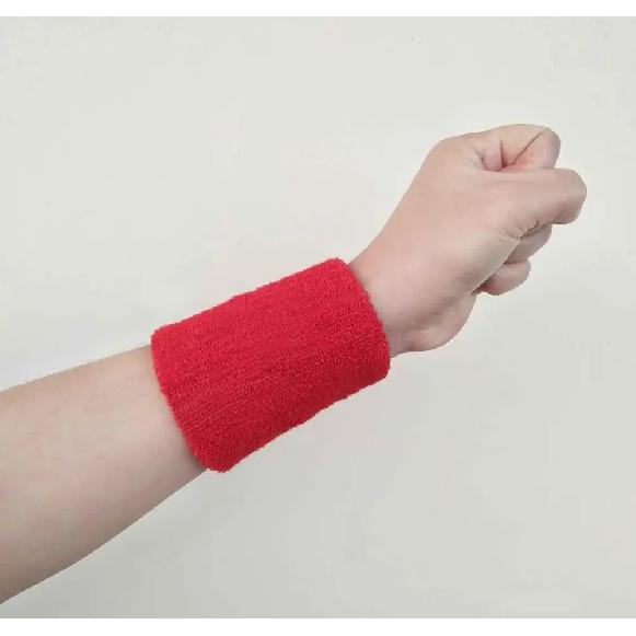 1PC Sport Wristband Fitness Gym Wrist Sweatband Tennis Volleyball Wrist Brace Sport Safety Wrist Support Sweat Band Protector