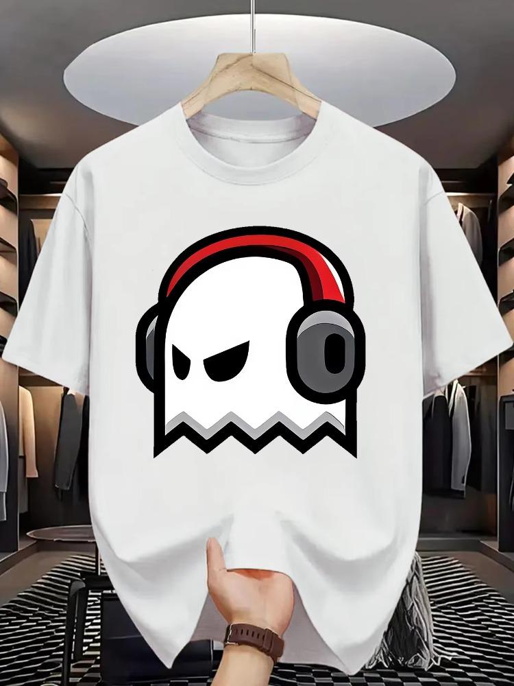 

Trendy American-style Summer New Men Letter-pattern Loose T-shirt 100% Cotton Suitable for Daily Sports and Outdoor Wear Tops 5XL