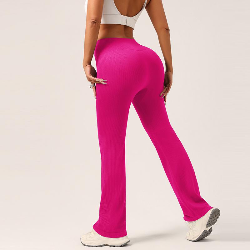 Women's Quick-Dry High Waist Tummy Control Flare Yoga Pants
