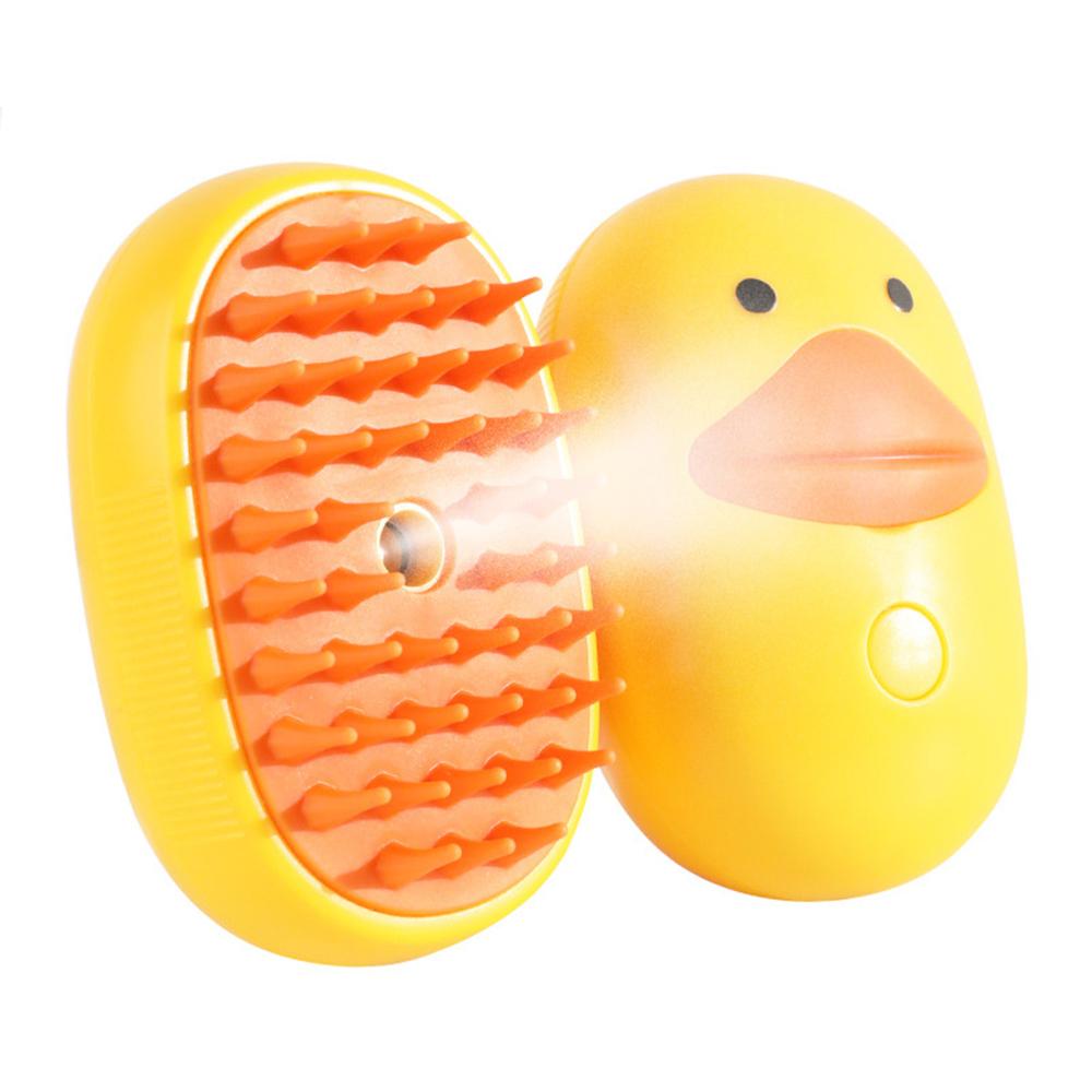 Rechargeable Cat Silicone Steam Brush for Removing Tangled And Loosse Hair