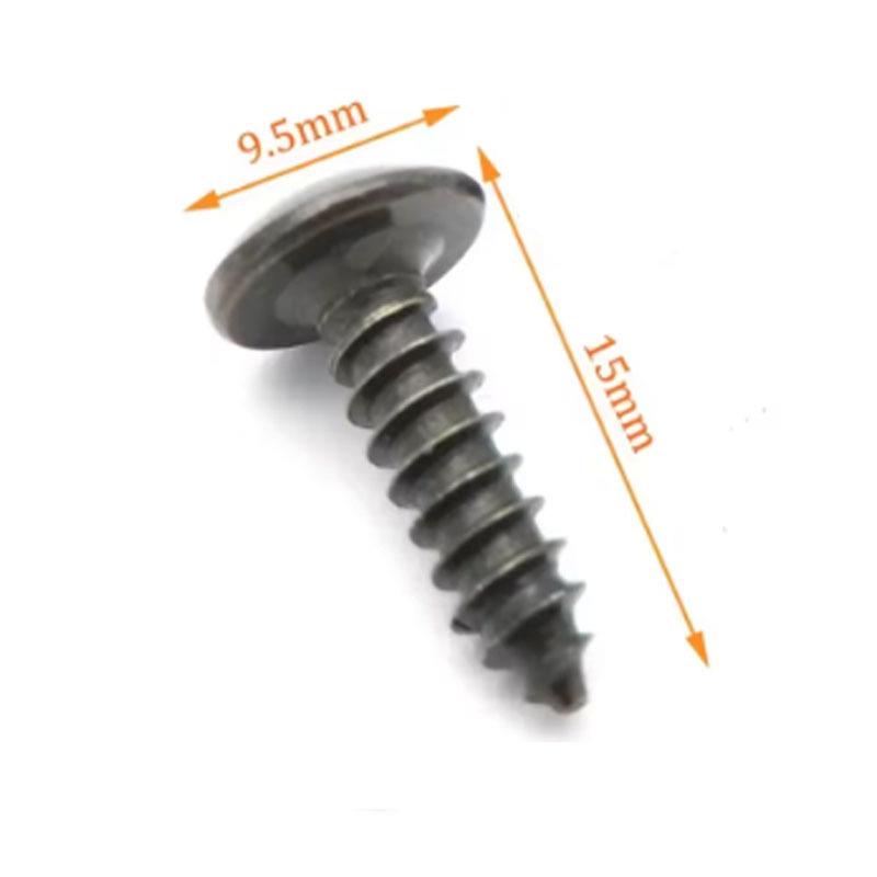 Motorcycle & Car Electric Scooter U-Clip Metal Fastener with Self-Tapping Screw