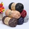 Egyptian Long-Staple Cotton Velvet Yarn for Hand-Knitting and Crochet Projects