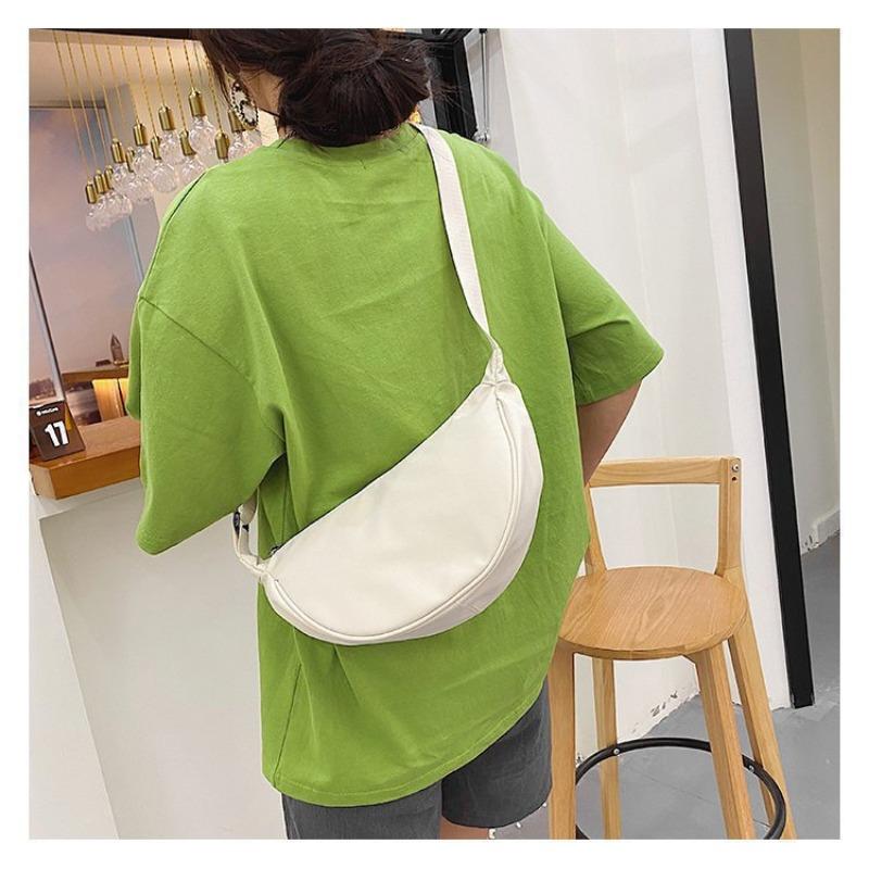 Summer Simple Dumpling Bag Foreign Air Network Red Crossbody Bag Trend Nylon Korean Version Casual Shoulder Bag