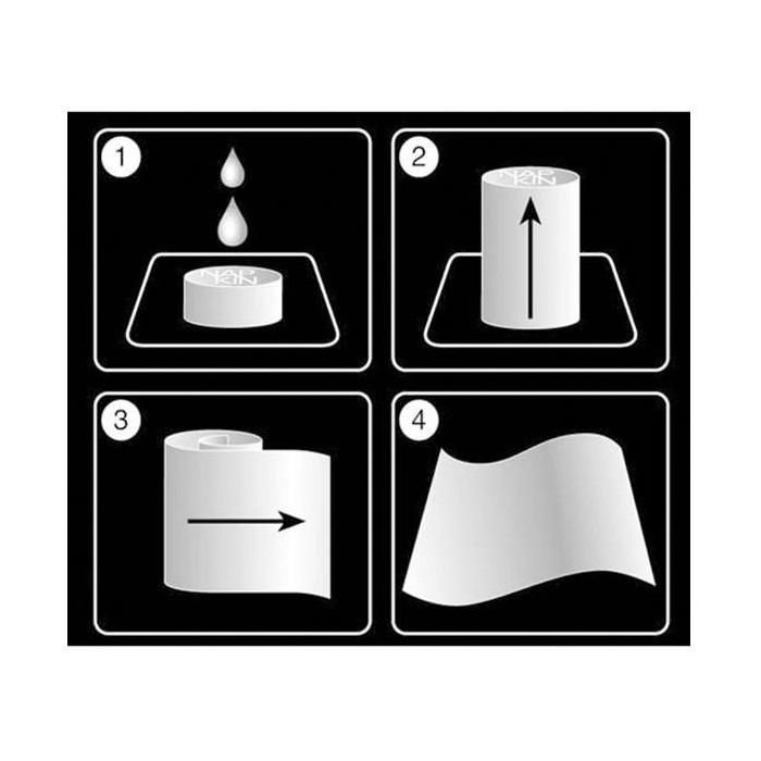 Lingettes - Magiques - Tube de 10 - 100% Biodegradables - Hypoallergeniques - 24x22 cm