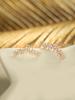 Minimalpiercing 14K Garland Flower Cubic Piercing Earrings
