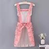 Breathable Ruffle Edge Apron Oilproof Kitchen Apron New Floral Apron  Kitchen Cooking