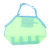 Mesh Beach Bag Multipurpose Large Capacity Foldable Beach Toy Bag for Beach Pool Outdoor Travel Gym