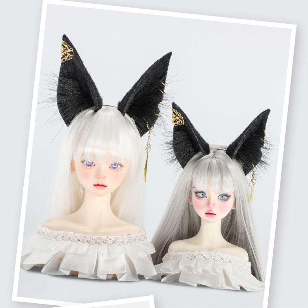 Hairband Simulated Animal Ear Hair Hoop Cute Headwear for Cotton Doll  Doll Hair Decoration