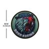 BEAVER CROW River Beaver Anime Tactical Bird Soldier Velcro Patch Sticker Collection