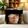 TThe Walking Dead Zombie Survival Horror TV  Pillow Case Square DoubleSided Sofa Cushion Cover Bedroom Bedside Pillow