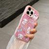 2 IN 1 Melody Kuromi Casing For Iphone 17 Pro Max 17 Air 16 15 14 13 12 11 Pro Max 16e 16 Plus 17Pro Hello Kitty Phone Case