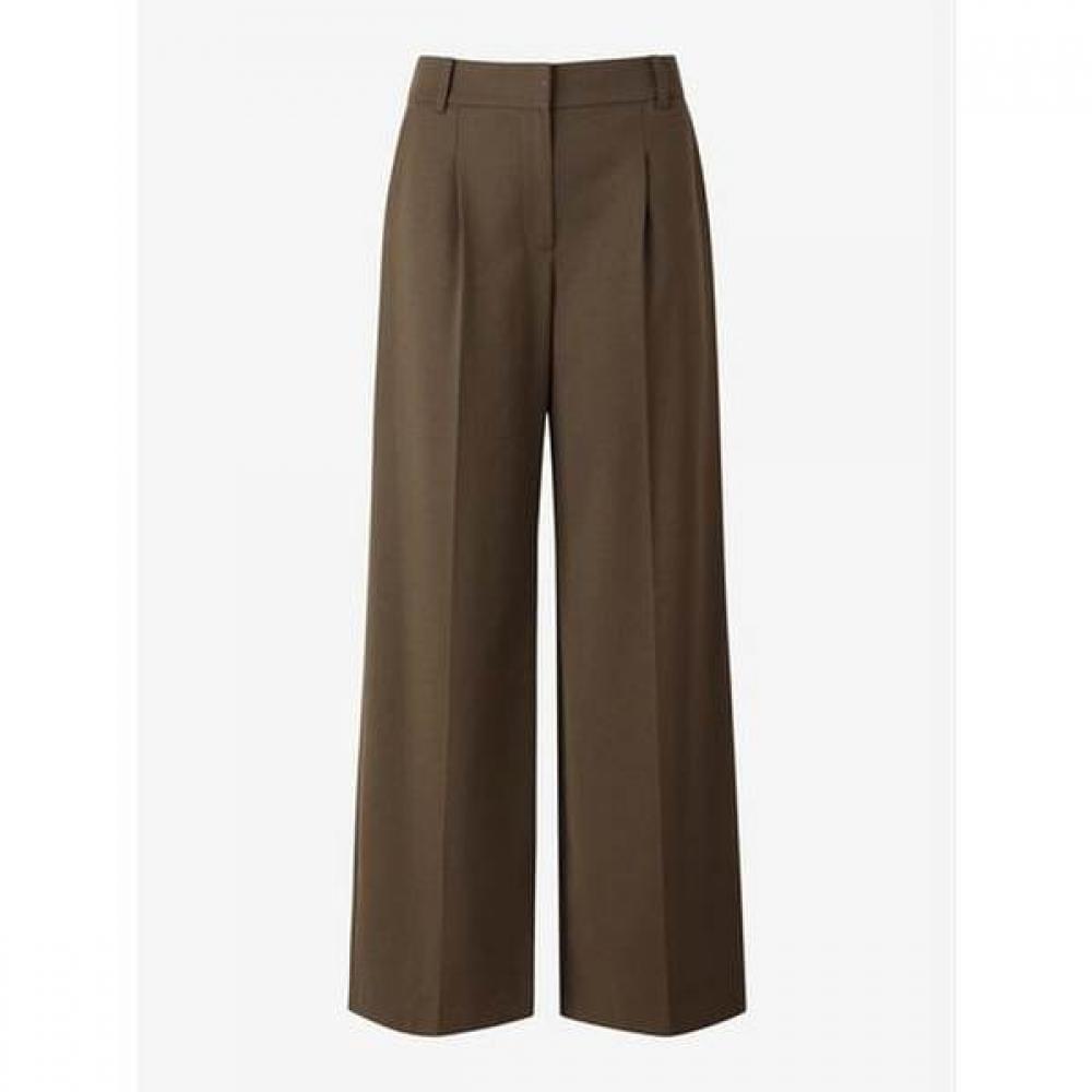 Cc Collect Wool Blend Wide Trousers C253msa001