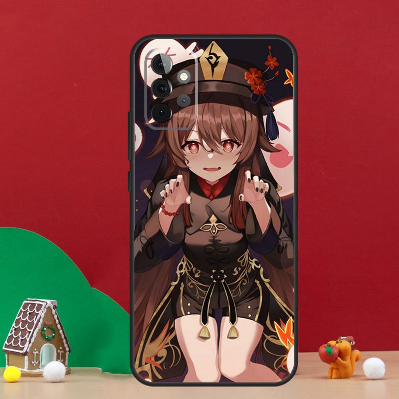 Hu Tao Genshin Impact Case For Samsung Galaxy A17 A06 A16 A56 A36 A54 A34 A14 A52 A32 A13 A23 A33 A53 A15 A35 A55